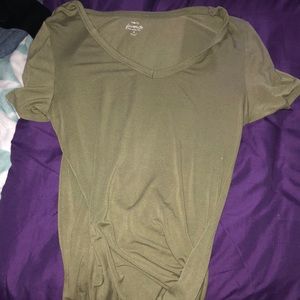 Green t shirt
